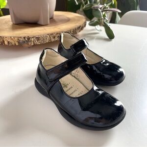 Primigi Italian Black Patent Leather Mary Jane Shoes | Size 8.5 Toddler
